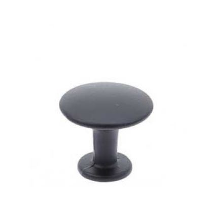 Buton din zamac Finn, negru (4 buc)