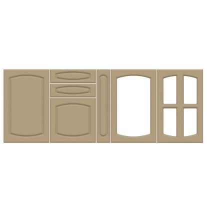 Fronturi MDF Silver | BLUSH/P