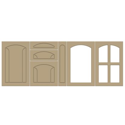 Fronturi MDF Silver | DOME/DT