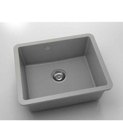 Chiuveta cu o cuva undermount Fat Avangard 56 x 46 cm, grey 1006