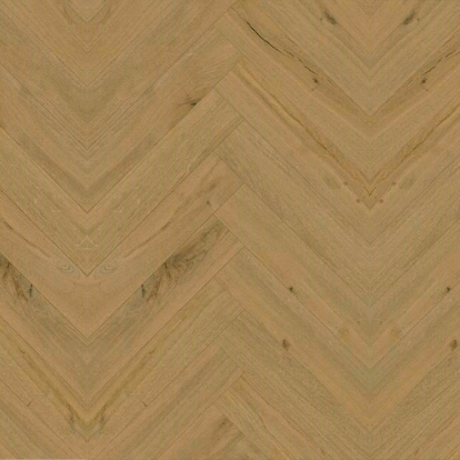 Parchet SPC Rocko Herringbone Gold Highgate Oak K805 CL 34, 635 x 127 x 5+1 mm