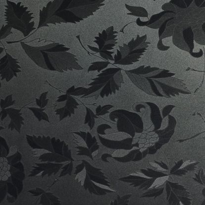 Panou MDF floare neagra lucios EVO P207, 2800 x 1220 x 18 mm 