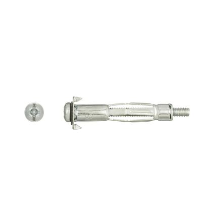 Ancoră metalică galvanizată cu șurub metric, 4.0 x 38 mm (6 buc/blister)