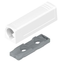 Placuta adaptare TIP-ON 956.1201, varianta scurta, alb_1