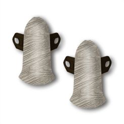 COLTAR EXTERIOR PLINTA PVC STEJAR LATTE KN5229, 2 BUC/SET