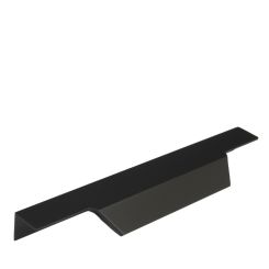 Maner din aluminiu System Tadeo 160 mm, negru