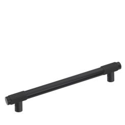 Maner din aluminiu System Olimpo 128 mm, negru