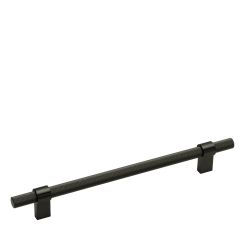 Maner din aluminiu System Antino 128 mm, negru