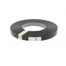Folie cant negru neted 21mm