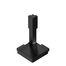 Coltar exterior pentru profil aluminiu negru tip L Gola orizontal 2675 A