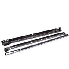 Glisiera STD cu rola extragere partiala, maro, L600