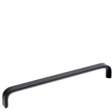 Maner din aluminiu Glen 192 mm, negru
