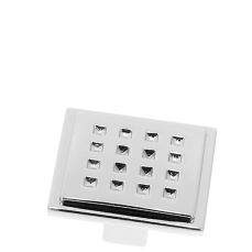 Buton din aluminiu Egon CW817.04, crom