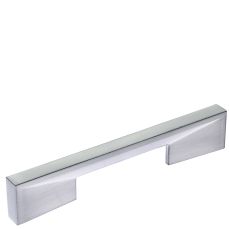 Maner din zamac Marellis Domar 128 mm, satin nichel