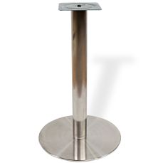 Picior masă central Alvin din inox cu baza rotundă H720XD76