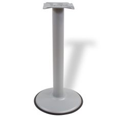 Picior masă central Rob din oțel cu bază rotundă H720XD76, satinat