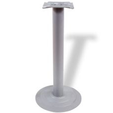 Picior masă central Robert din oțel cu baza rotundă H720xD76, satinat