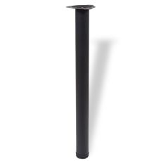 Picior masă HDD Maurice rotund din oțel H820xD60, negru