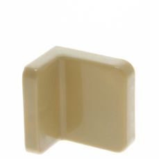 Demontabil din metal tip L cu mască din plastic, stejar