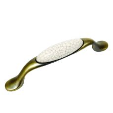 Maner din zamac cu ceramica Luther 96 mm, antic