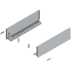 Laterala sertar LEGRABOX 770K4502S stanga+dreapta, alb argintiu polar