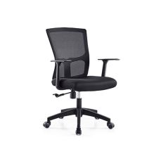 Scaun birou Trevor S3023, spatar standard, 2 reglaje, baza cu rotile, 630 x 580 x 900-980 mm
