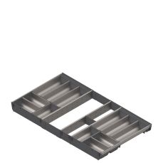 Set organizator sertar ORGA-LINE ZSI.90VEI6, gri inchis