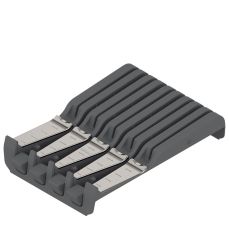 Suport de cutite ORGA-LINE ZSZ.02M0, gri inchis