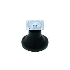 Picior conic Elmo reglabil din plastic H55, negru