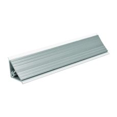 Inaltator triunghiular din PVC argintiu cu striatii, 3.9ml