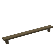 Maner din zamac Marellis Chanet 192 mm, maro velvet