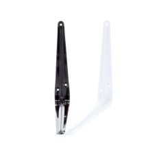 Consola din tabla 200x250 mm, alba (2 buc)