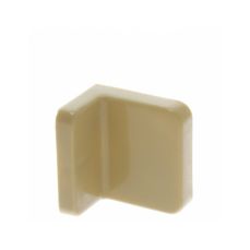 Demontabil din metal tip L cu masca din plastic, stejar (10 buc)