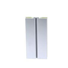 Multiangolo din plastic cu folie aluminiu pentru plinta H100 (2 buc)