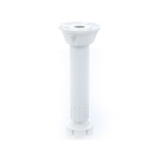Picior bucatarie economic reglabil din plastic H150, alb (4 buc)