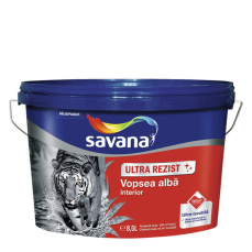 VOPSEA SUPERLAVABILA SAVANA UTRAREZIST ALBA 8.5 L