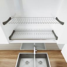 Scurgator din inox pentru vase, corp 700 mm