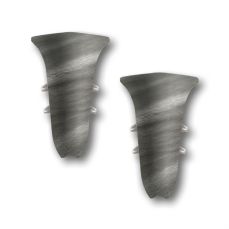 COLTAR INTERIOR PLINTA PVC STEJAR CENUSIU KN5210, 2 BUC/SET