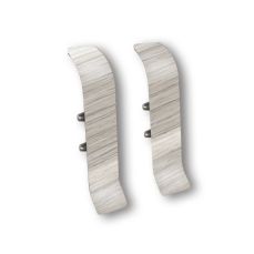 IMBINARE PLINTA PVC FRASIN ALB KN5252, 2 BUC/SET