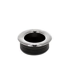 Maner rotund mic ingropat din plastic Levi 30145.08, satinat (2 buc)