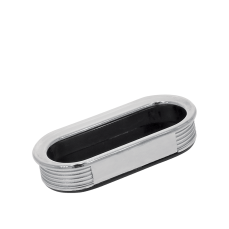 Maner oval ingropat din plastic Lamar R2500, satinat