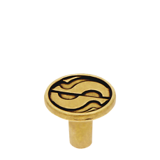 Buton din alama Dierk 38240.02, antic
