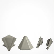 Accesorii din plastic pentru inaltator triunghiular 4 ml, aluminiu