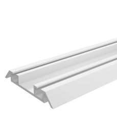 Sina aluminiu inferioara pentru sistem KLS90V/KLS85H 4 ml, alb