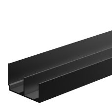 Sina aluminiu superioara pentru sistem STS80R/STS85D/KLS85H 4 ml, negru