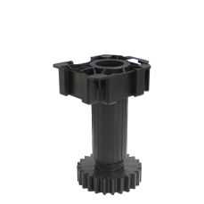 Picior bucatarie Thor reglabil din plastic H100, negru