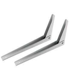 Consola din metal rabatabila 180x300 mm, alba