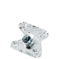 Demontabil din plastic transparent tip fluture