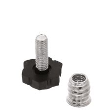 Picior nivelare Graco din plastic M6 mic, negru (20 buc)