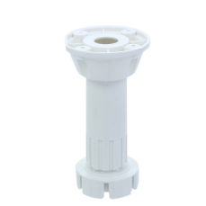 Picior bucatarie economic reglabil din plastic H100, alb (30 buc)